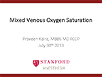 Mixed-Venous-Oxygen-Saturation