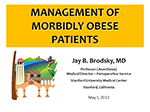 Anesthesia for Morbidly Obese Patients