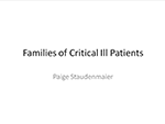 Families of Critical Ill Patients