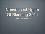 GI Bleeding: Variceal and Non-Variceal