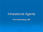 Inhalational Agents