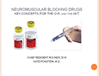 Neuromuscular Blocking Drugs