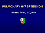 Pulmonary Hypotension