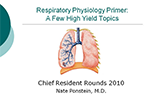 Respiratory Physiology Primer_ A Few High Yield Topics